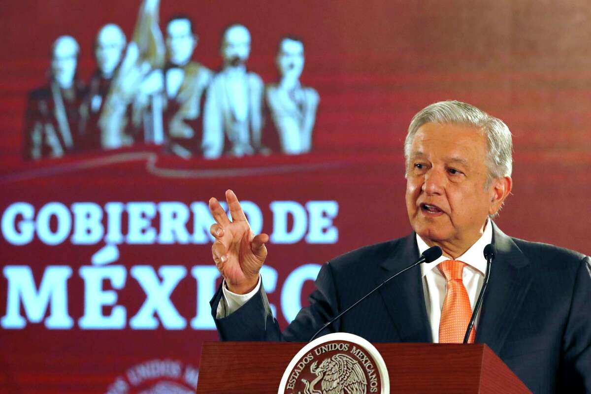 Mexican President Andres Manuel Lopez-Obrador canceled energy auctions to bring horizontal drilling and hydraulic fracturing to the border state of Tamaulipas.