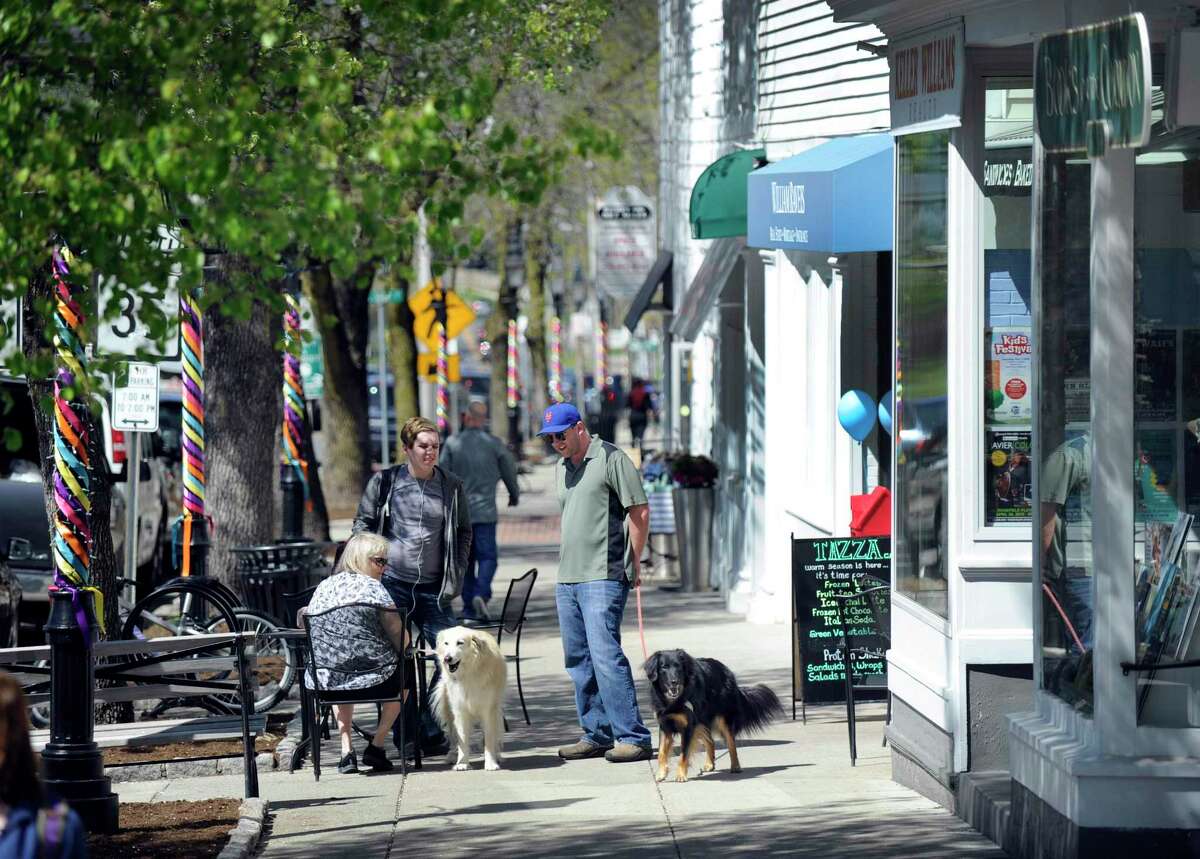 Main Street in Ridgefield. Downtown businesses could be receiving a boost from the e-commerce website, Ridgefield Marketplace.