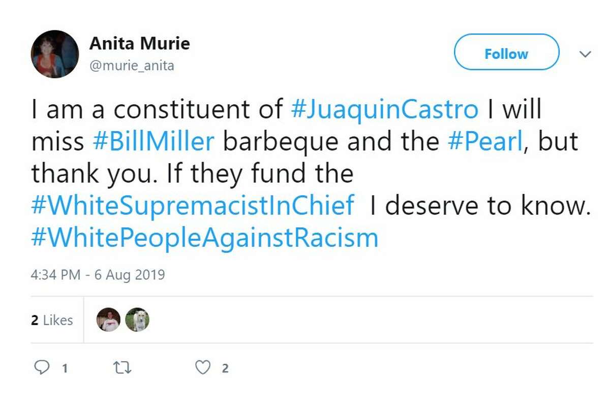 Twitter debated whether to support Bill Miller BBQ after Rep. Joaquin Castro named the chain's owner as a major contributor to the Trump campaign.