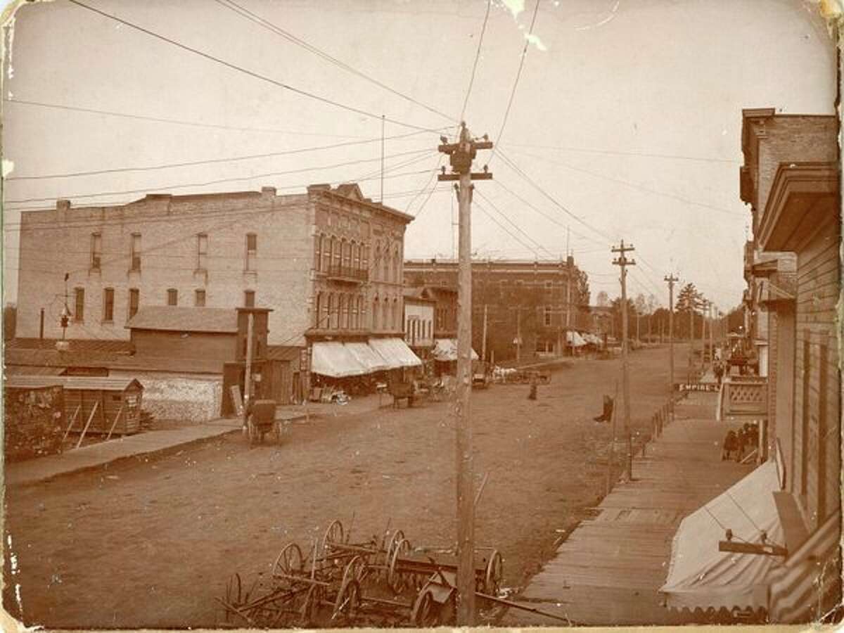 Pictured are 1894 electrical lines on Main Street. (Provided photo/Wesley Reynolds)