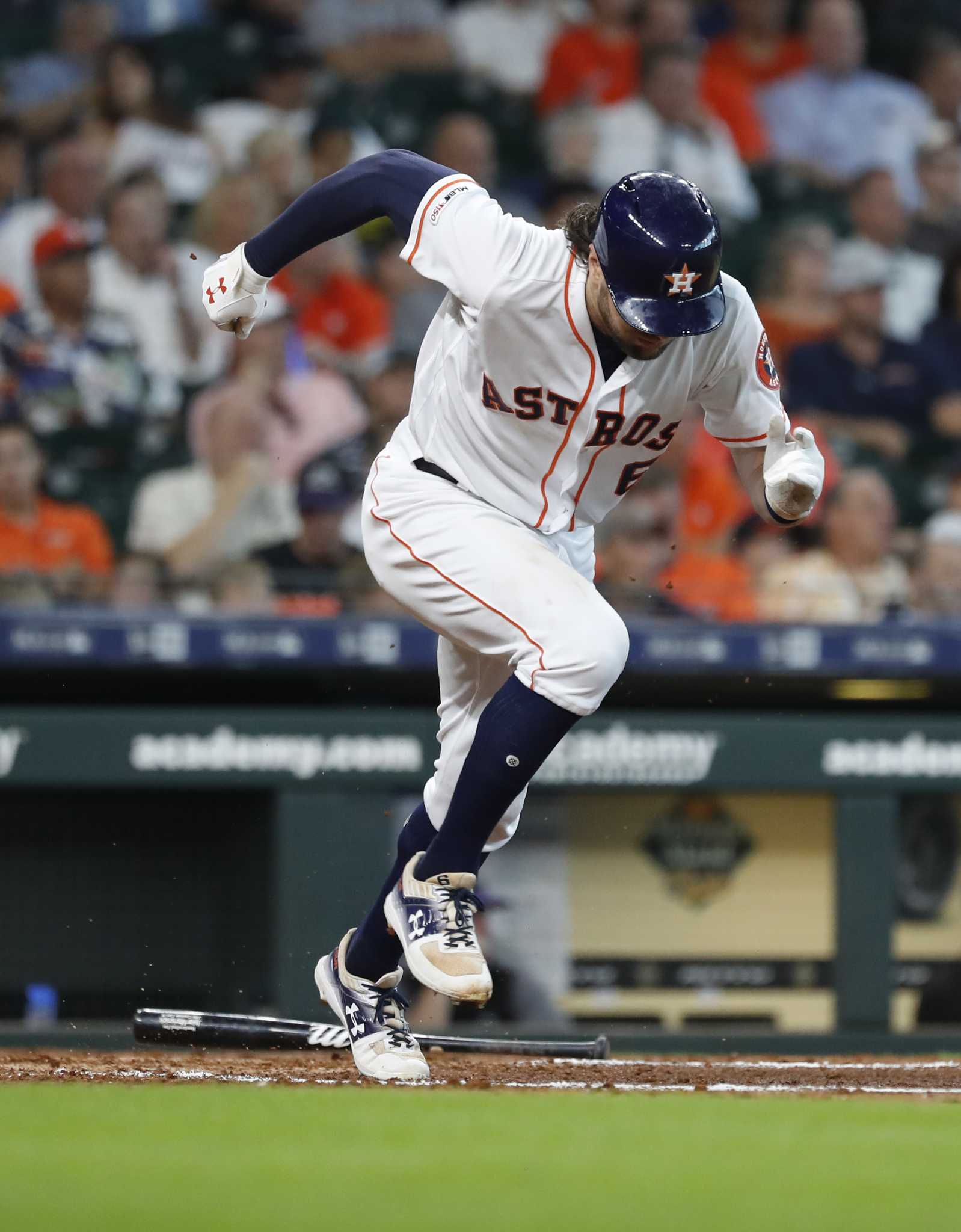 A crazy eight: Yuli Gurriel ties team RBI record as Astros rout Rockies