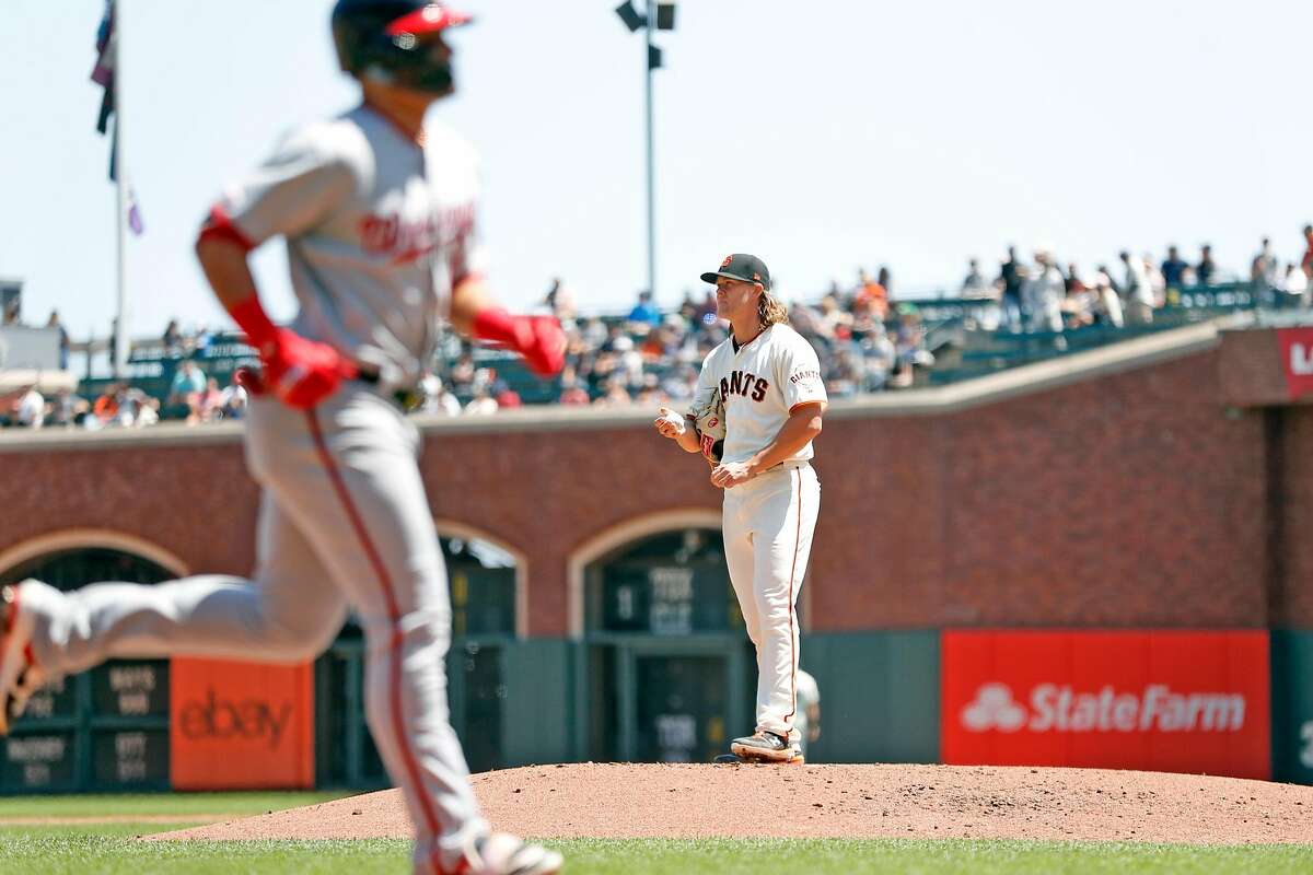 Lifeless Giants lose Steven Duggar to shoulder injury, get swept by Nationals