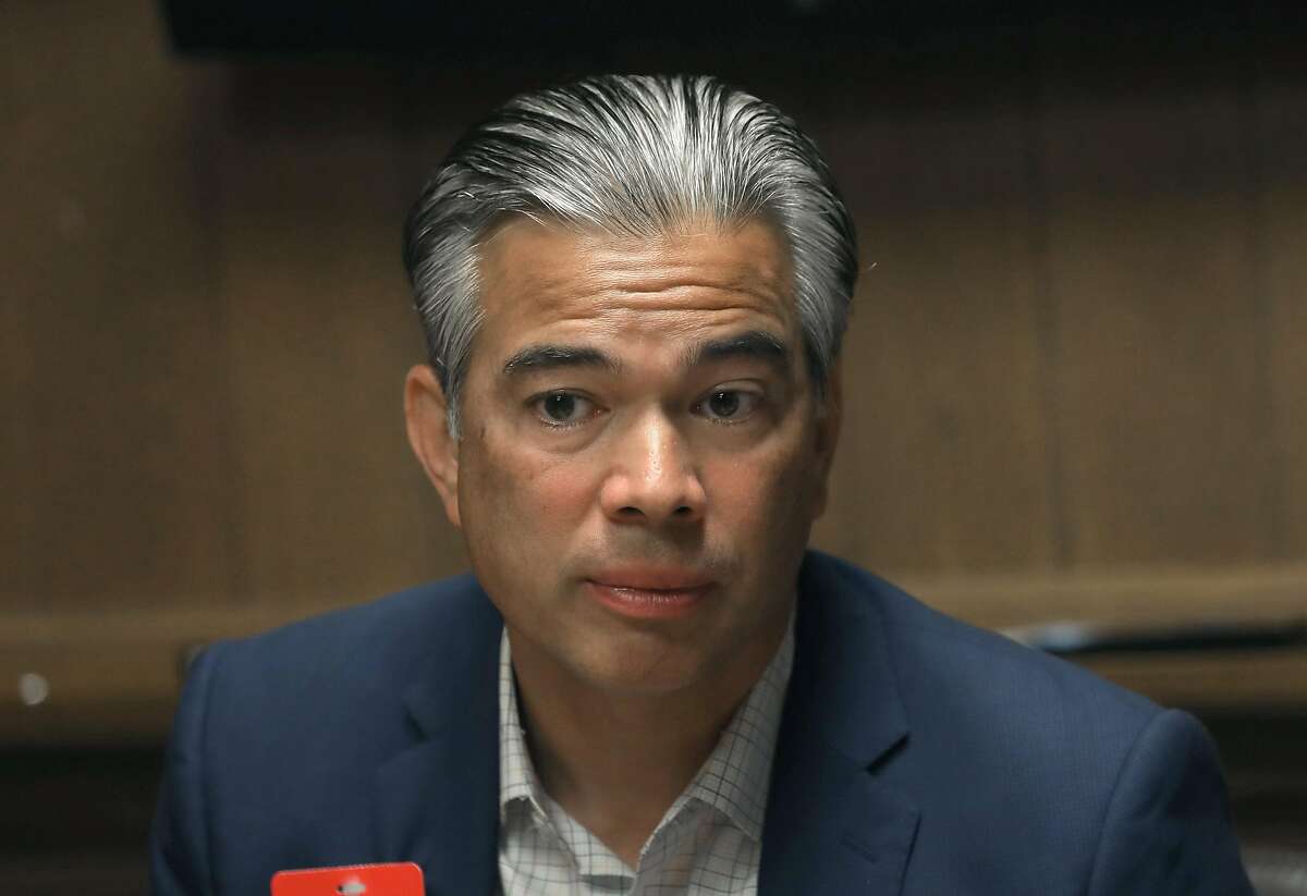 California State assembly member Rob Bonta answers questions duringan editorial board meeting at the San Francisco Chronicle on Wednesday, Aug. 7, 2019 in San Francisco, Calif.