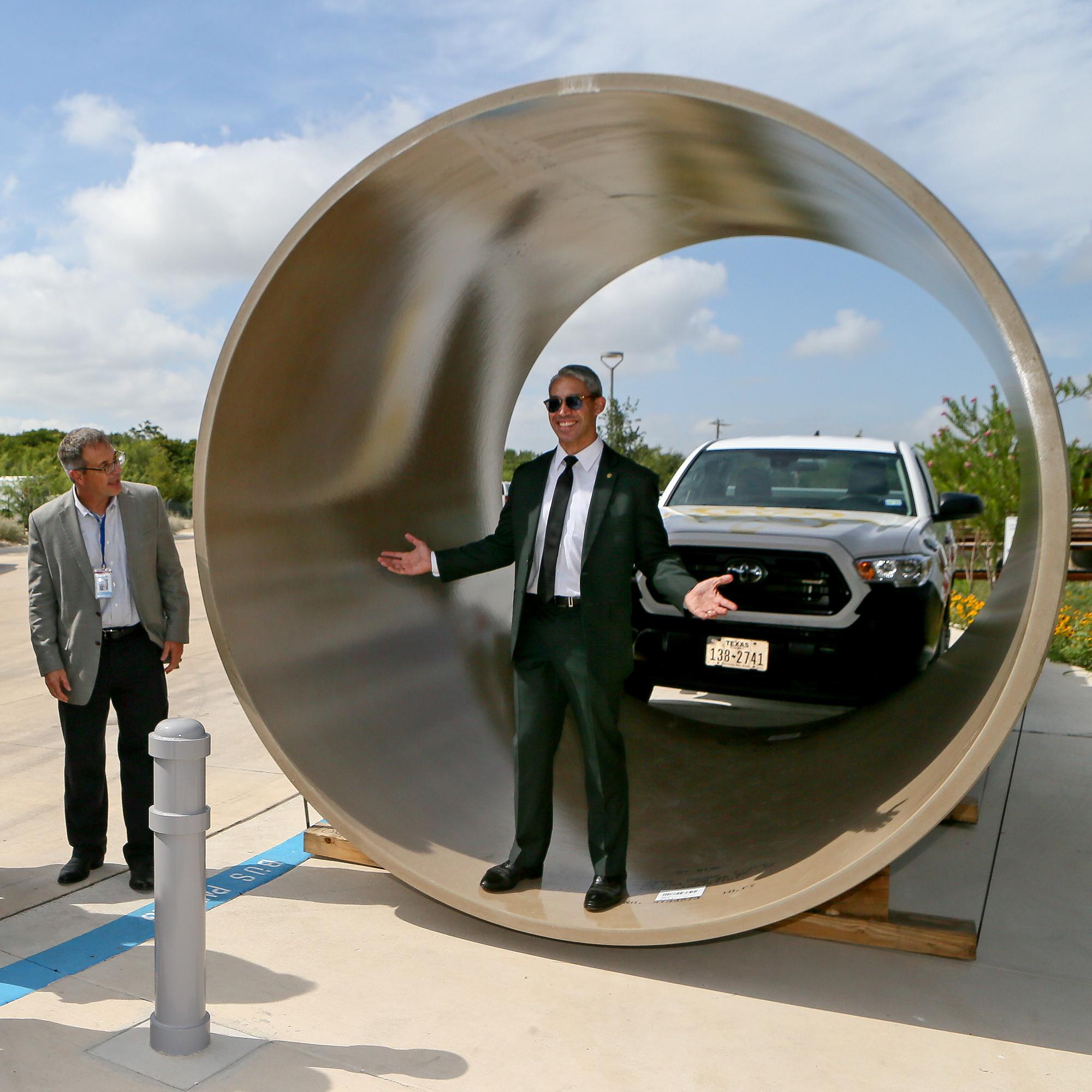 San Antonio Water System Breaks Ground On Massive Sewer Line   RawImage 