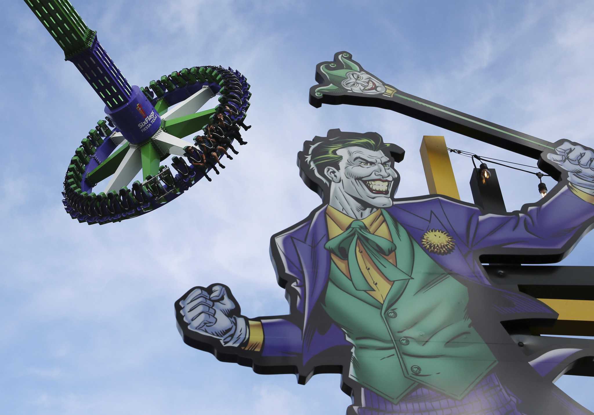 six-flags-fiesta-texas-opens-joker-themed-ride-the-fastest-ride-in