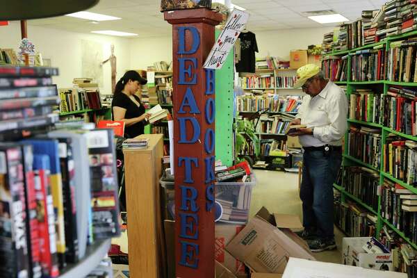 The inside of Dead Tree Books