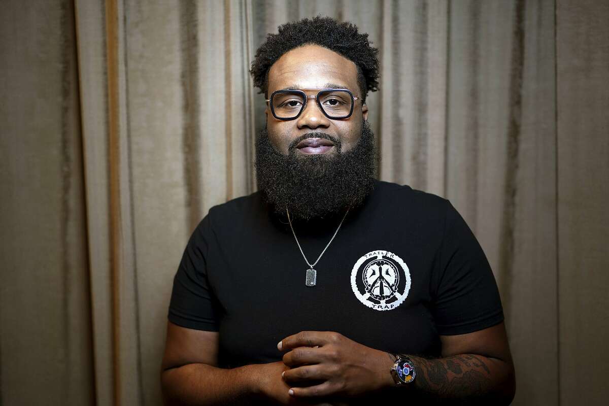 This July 5, 2019 photo shows Blanco Brown during a photo session in Nashville, Tenn. Brown, who is signed to a Nashville record label, has been mixing country and rap sounds for years. His song “The Git Up” has shot to No. 1 on Billboard’s Hot Country Songs chart in just five weeks. (Photo by Donn Jones/Invision/AP)