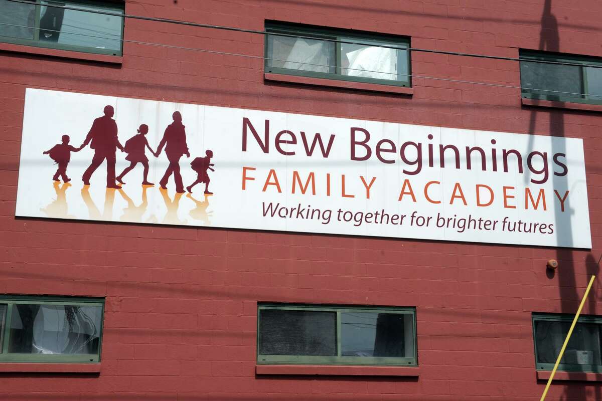 New Beginnings Family Academy, a charter school in Bridgeport, Conn. Aug. 2, 2019.