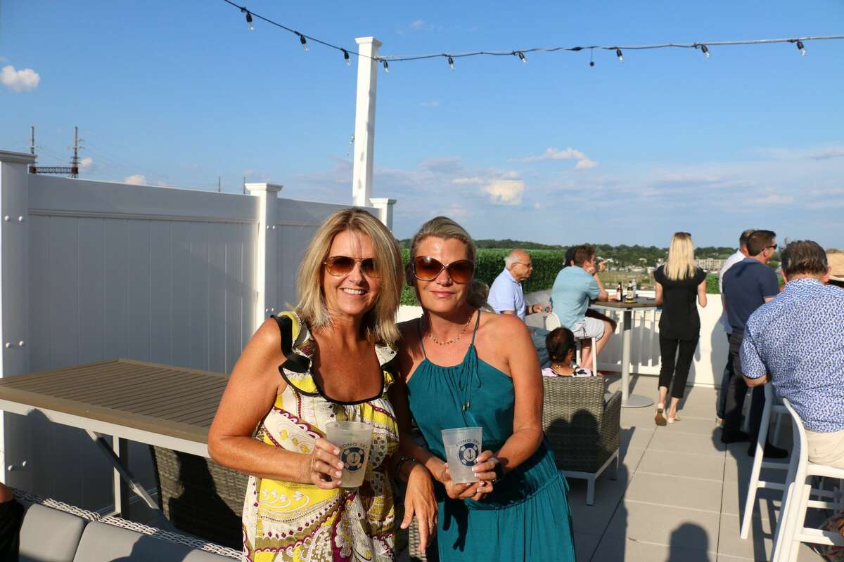 SoNo Sky Rooftop opened on August 9, 2019 at the new Residence Inn by Marriott on Main Street in Norwalk. To celebrate opening weekend, the bar offered half-price beer, wine, and cocktails Friday and Saturday.