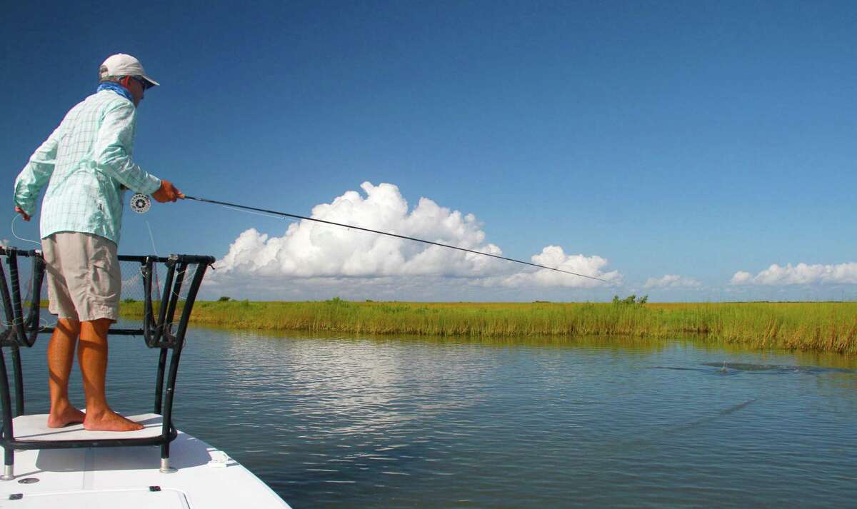 Flyfishing Texas coastal shallows a real treat