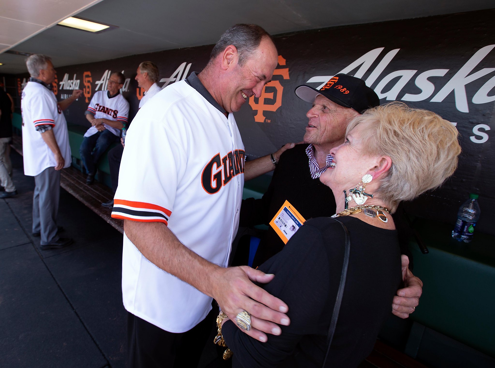 Kevin Mitchell's Speech on Will Clark Retirement Ceremony at Oracle Park  San Francisco 7/30/22 