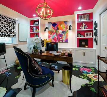 Home Office Is Interior Designers Bold Portfolio Sample In