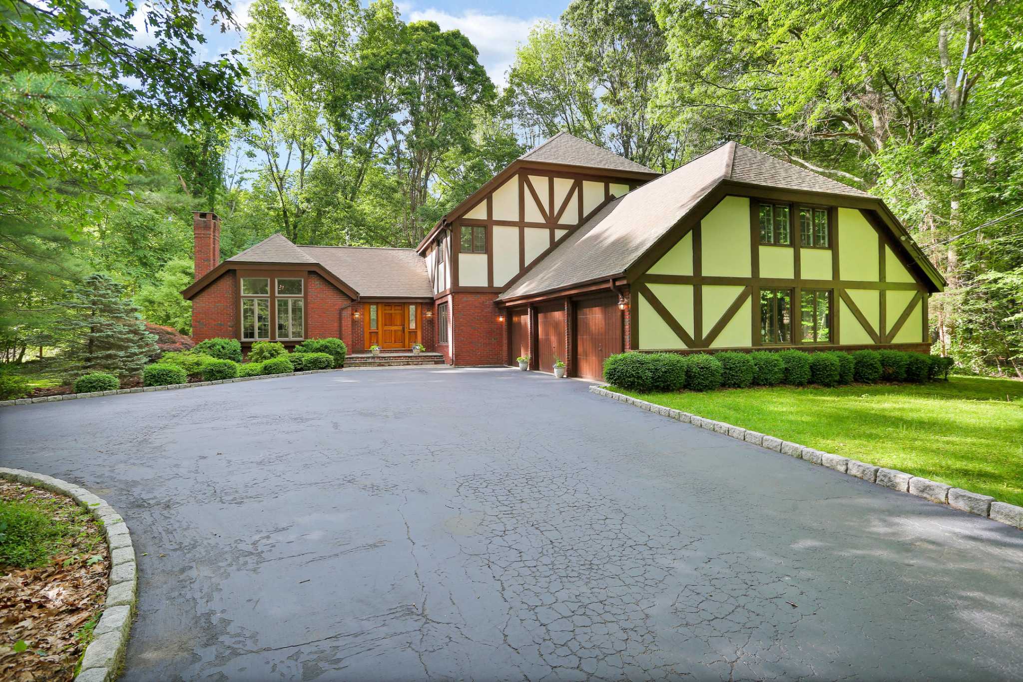 On the Market: Striking Tudor-inspired colonial in Easton