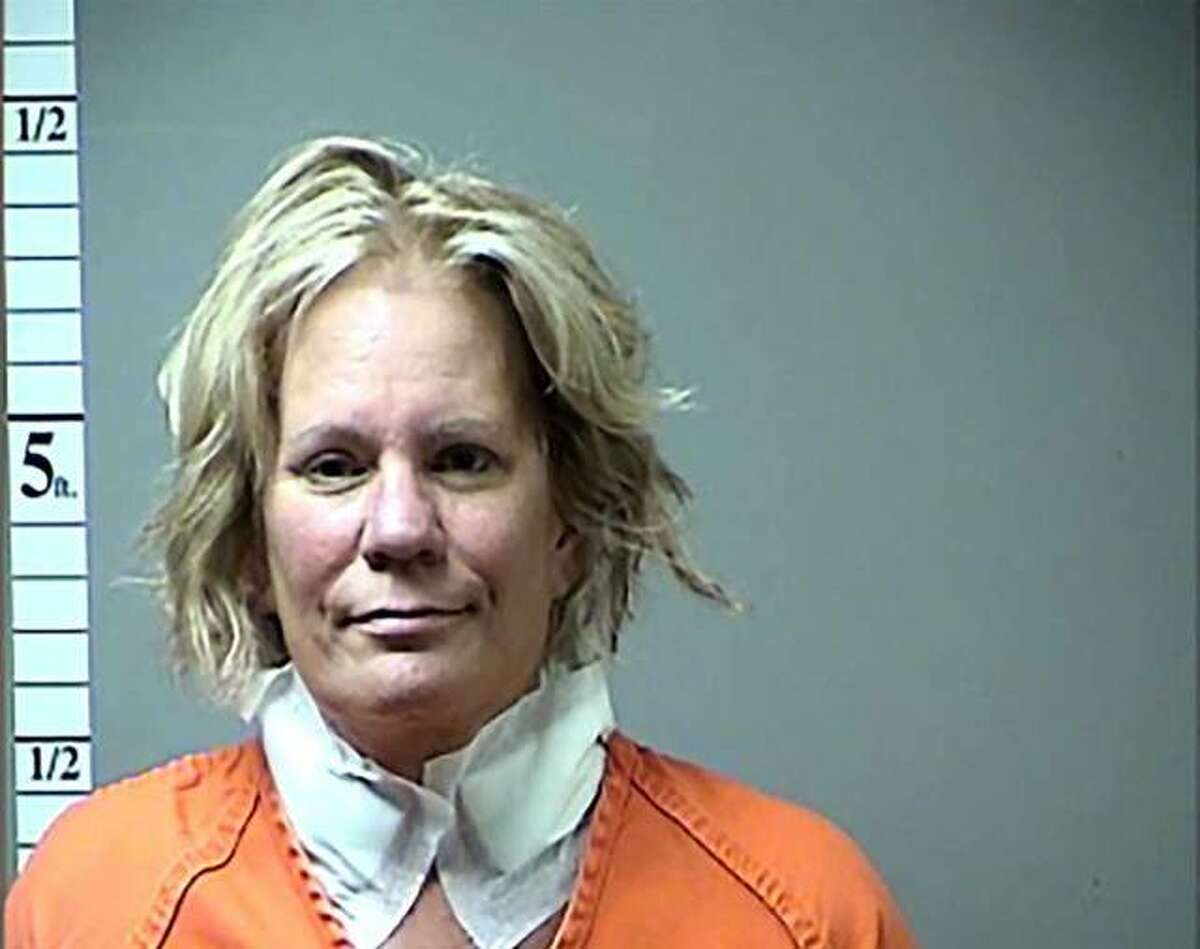 This 2016 photo file booking photo provided by the St. Charles County, Mo., Prosecuting Attorney’s Office shows Pamela Hupp. Hupp has been sentenced Monday, Aug. 12, 2019, to life in prison without parole for killing 33-year-old Louis Gumpenberger, a mentally disabled man in what prosecutors say was a complicated plot to divert attention from another homicide. Hupp, 60, of the St. Louis suburb of O’Fallon entered an Alford plea in June on a first-degree murder charge in the 2016 death of Gumpenberger. (St. Charles County, Missouri, Prosecuting Attorney’s Office via AP) Photo: AP / St. Charles County, Missouri, Prosecuting Attorney’s Office