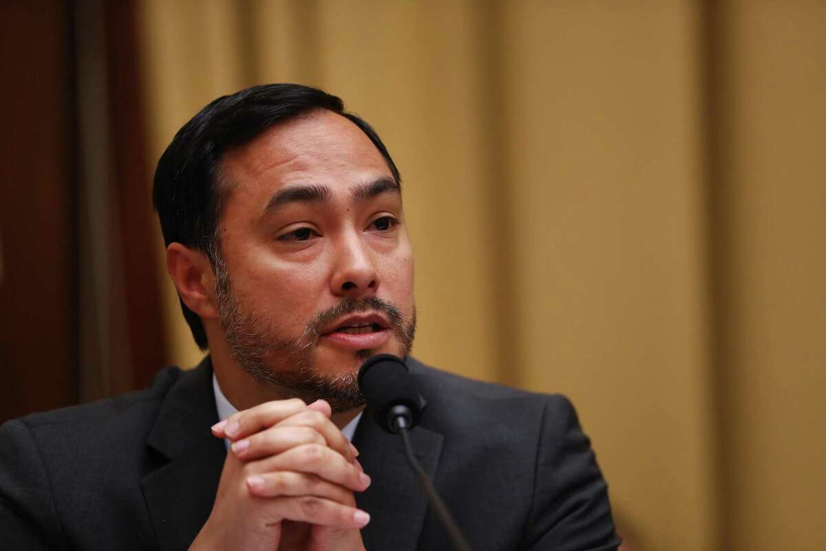 U.S. Rep. Joaquin Castro questions Robert Mueller, former special counsel for the U.S. Department of Justice, during a House Intelligence Committee hearing last summer. Castro has impressive depth on intelligence and foreign affairs issues.