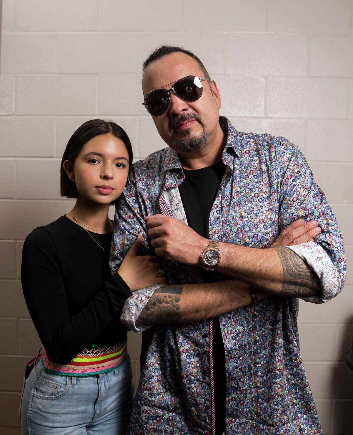 Pepe Aguilar and daughter Angela Aguilar talk Jaripeo Sin Fronteras