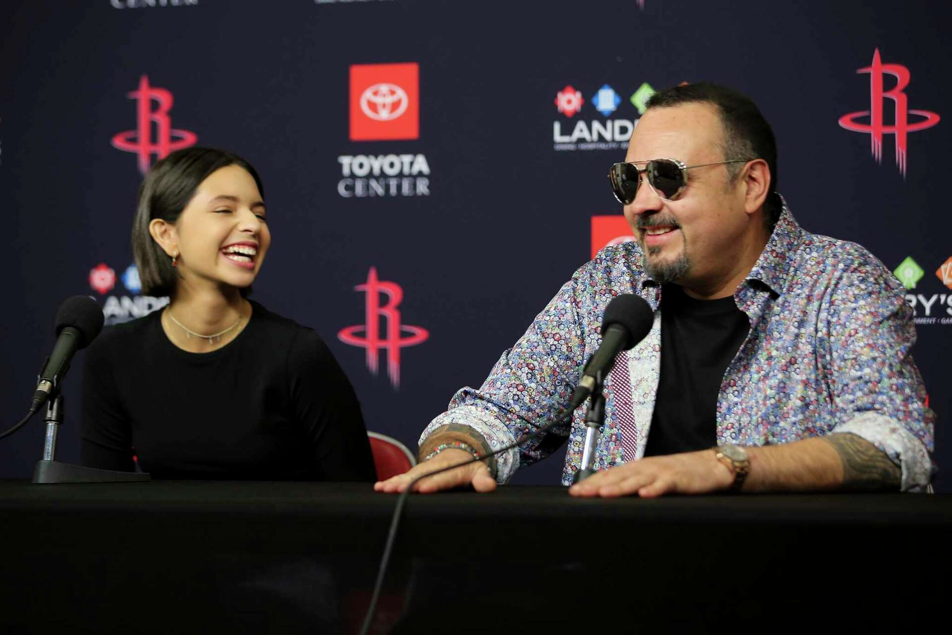 Pepe Aguilar and daughter Angela Aguilar talk Jaripeo Sin Fronteras