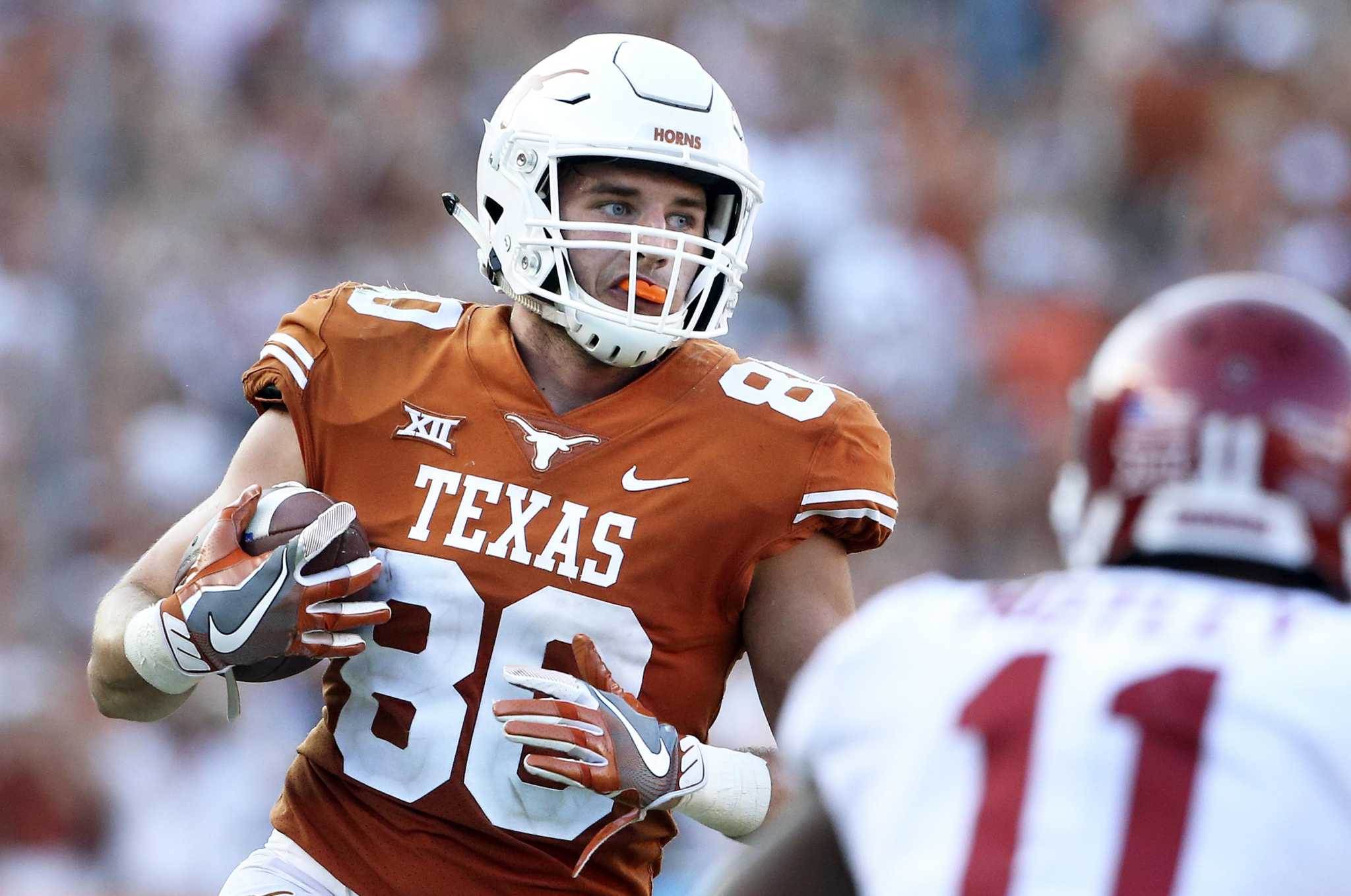 Texas confident Cade Brewer can replace Andrew Beck at tight end