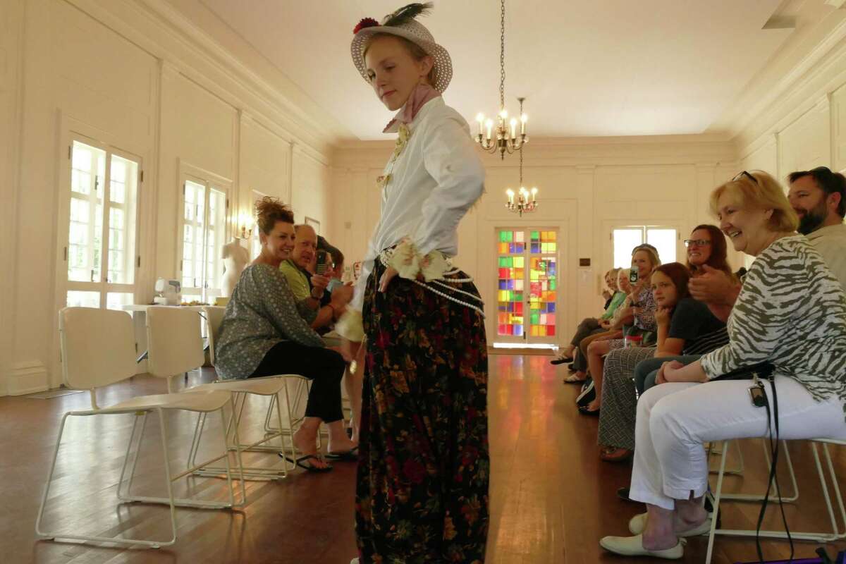 The Keeler Tavern Museum hosted a fashion show on Aug. 2. The event was part of the third session of Keeler Kids which was themed “Historic Fashion Design.”