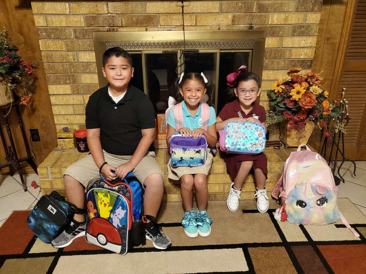 Jr Fuentez 5th grade, Daizee Fuentez 3rd grade, Evelyn Ortega Kinder -- Fannin Elementary 2019