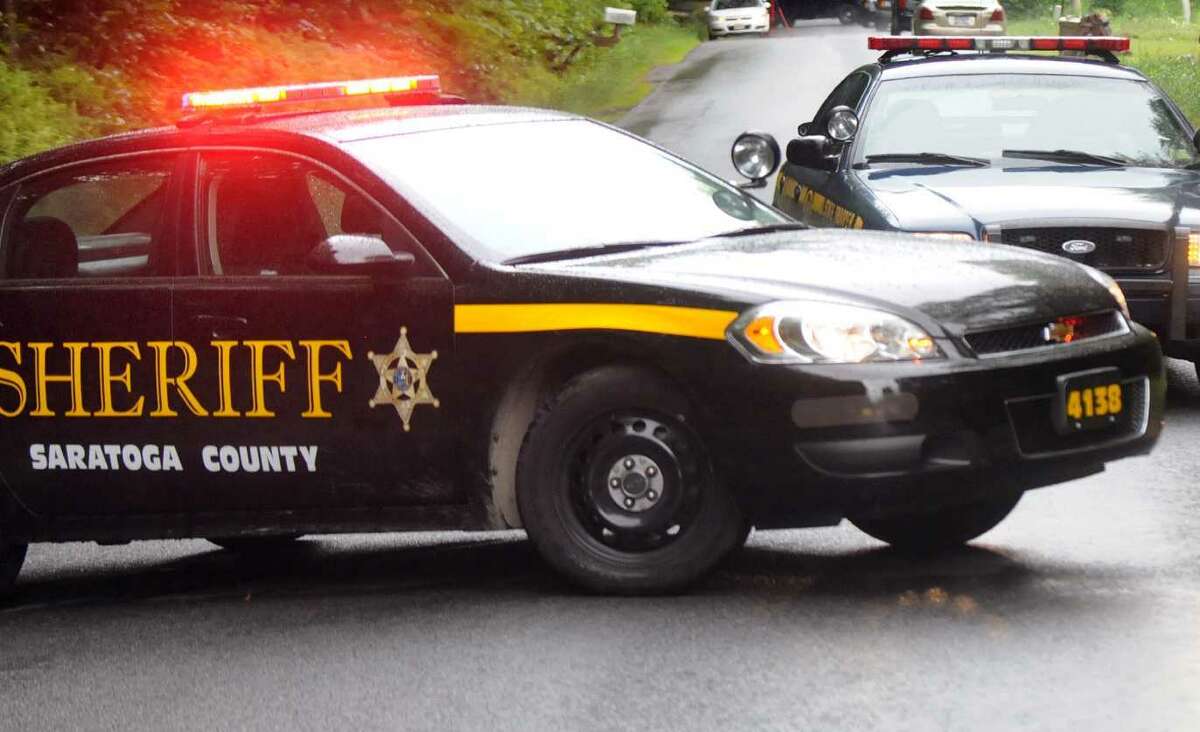 Saratoga County Sheriff's deputies say a Northumberland man tried to escape being charged with a serious DWI crash by hiding his car in the woods Sept. 24, 2021.