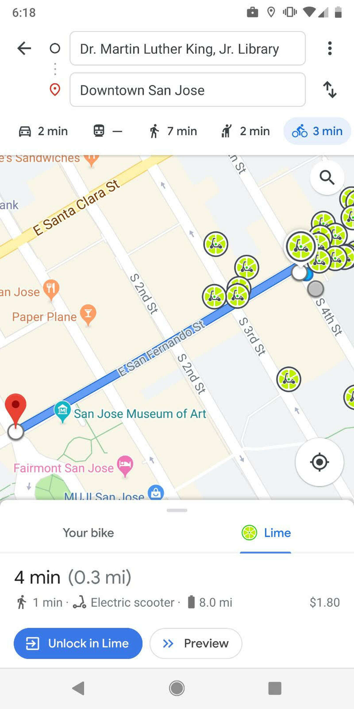 Google Maps is teaming up with Lime to show cell phone users where they can find available Lime scooters.