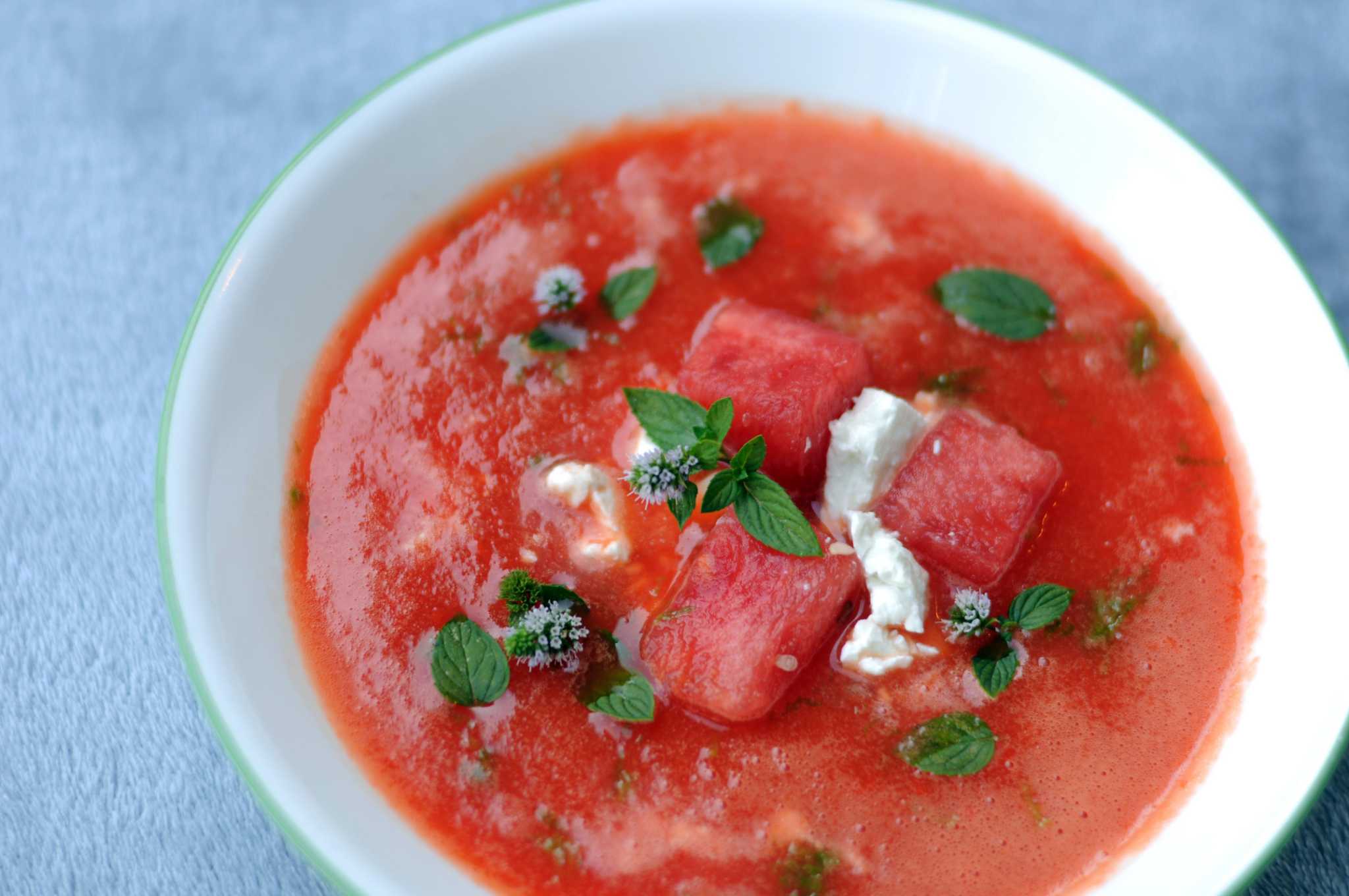Recipe Watermelon and Feta Gazpacho