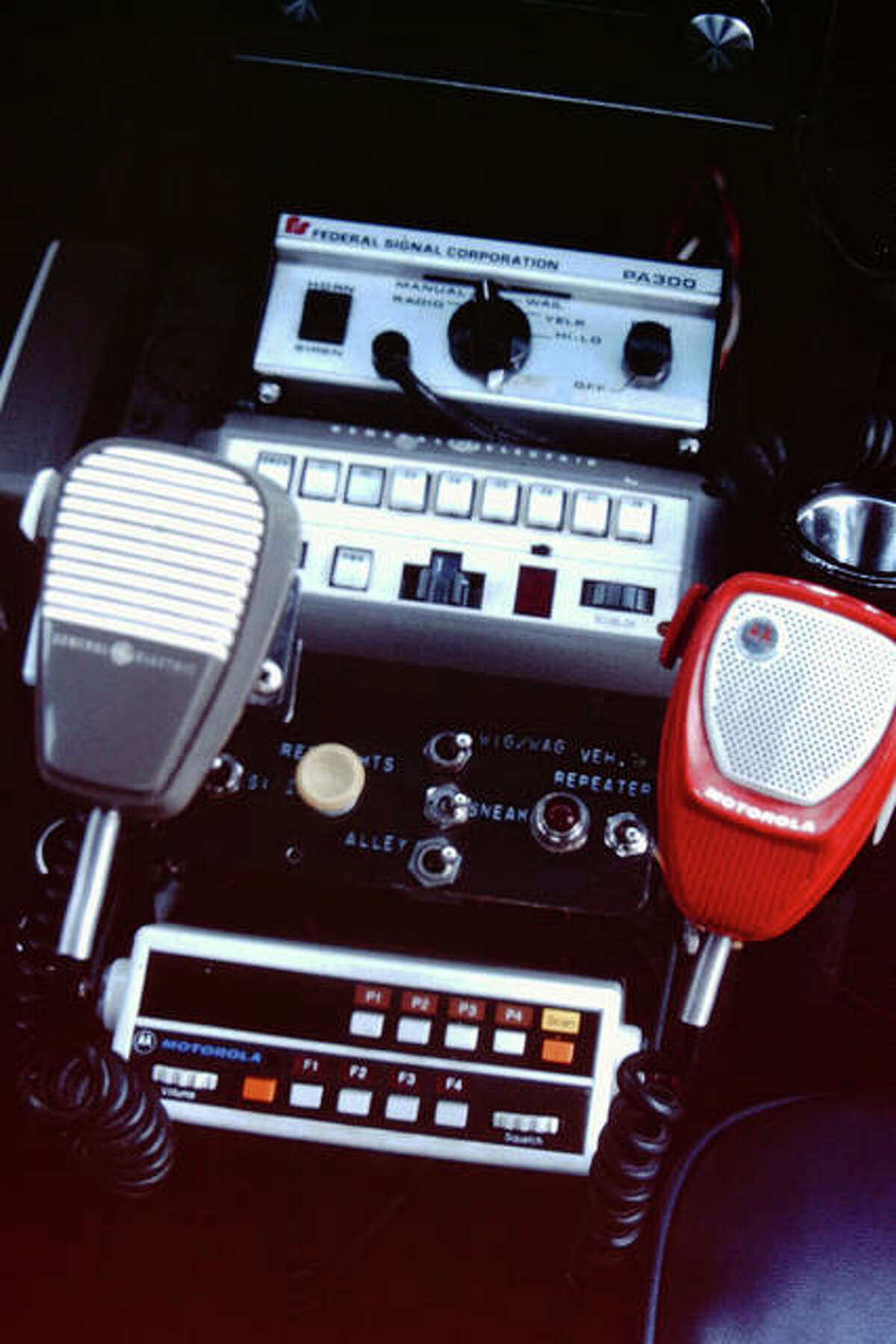 police car radio history