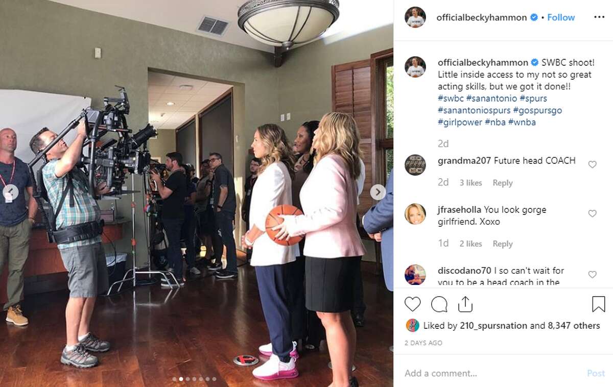 officialbeckyhammon: SWBC shoot! Little inside access to my not so great acting skills, but we got it done!!