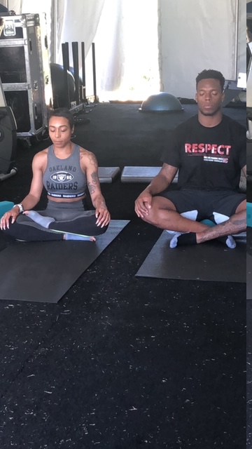 Las Vegas Raiders Yoga Mat