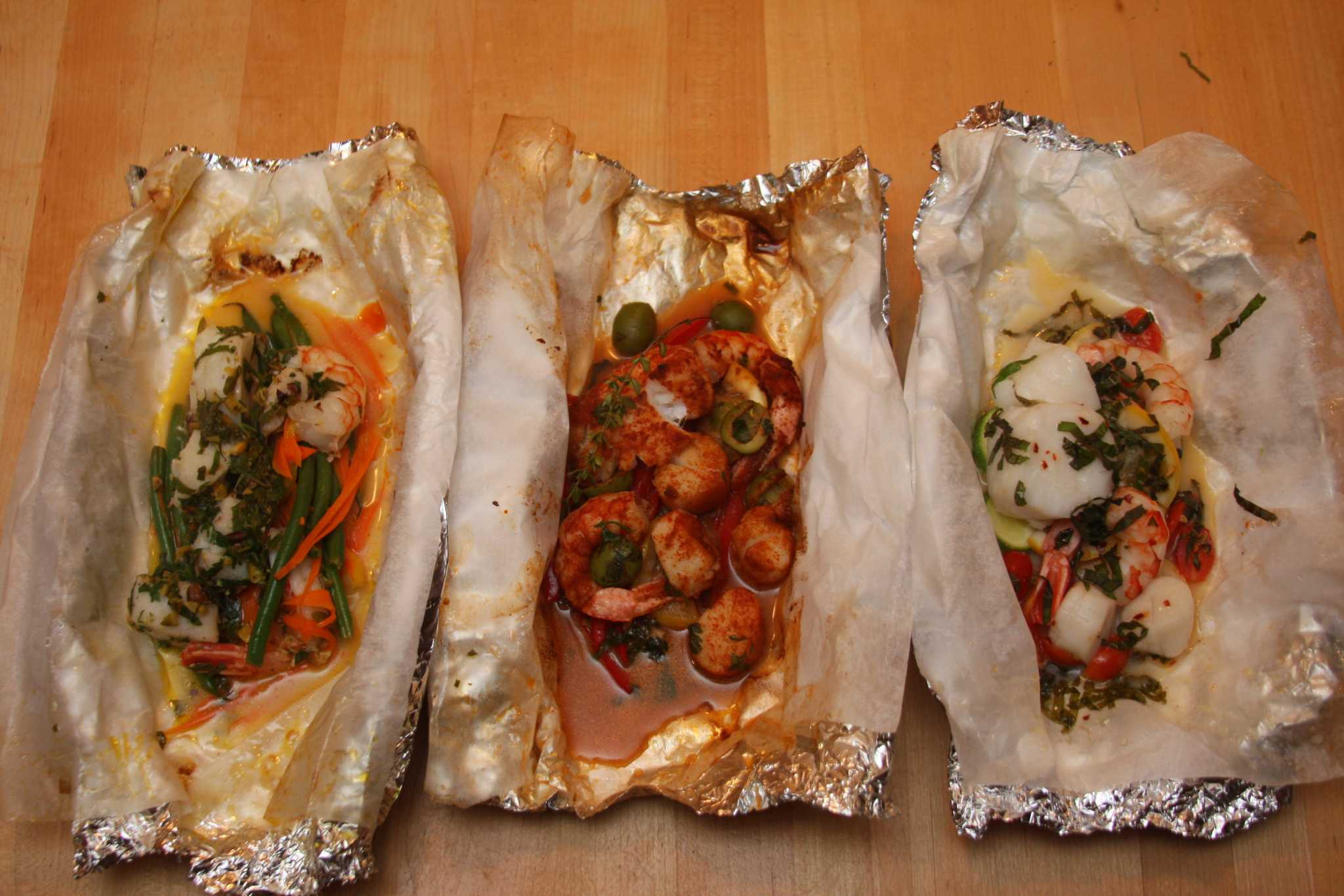 How to cook foilwrapped fish