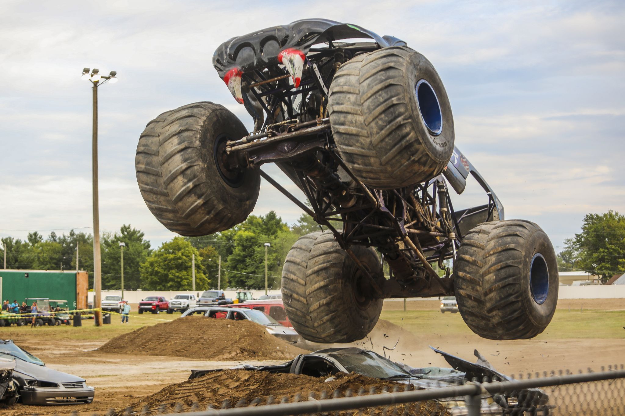 Monster truck rally during Midland County Fair Aug. 14, 2019