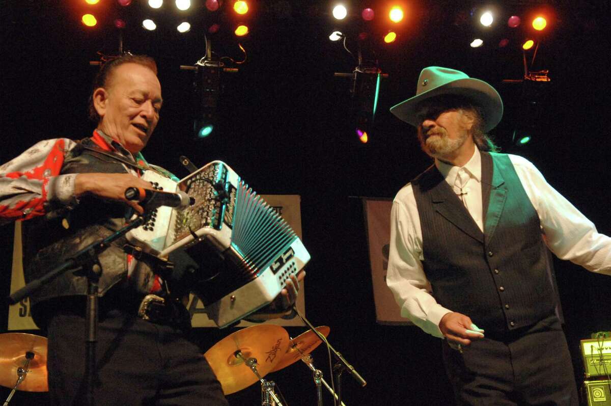 Flaco Jimenez and Augie Meyers, who both were members of the Texas Tornados, define the sounds of San Antonio.
