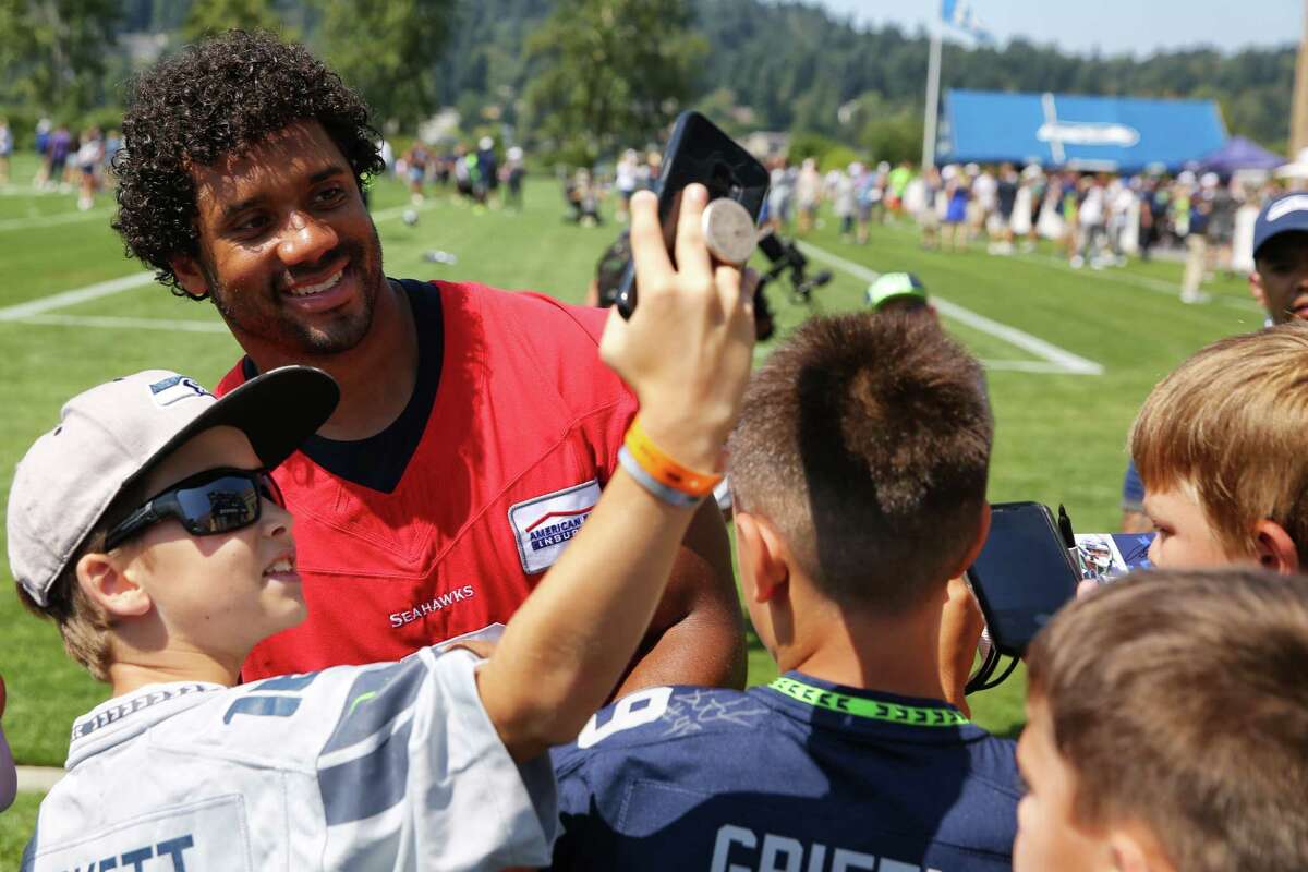 Photos: A day at Seahawks training camp