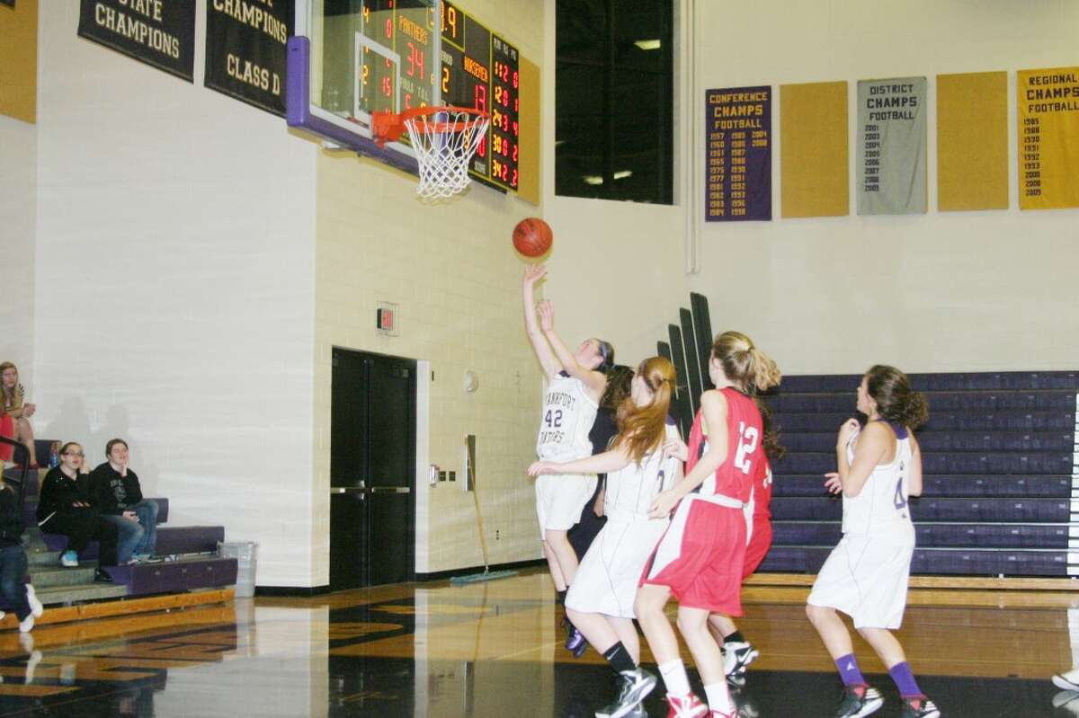 MacKenna Kelly: led the team with 21 points in the game. (Photo/Bryan Warrick)