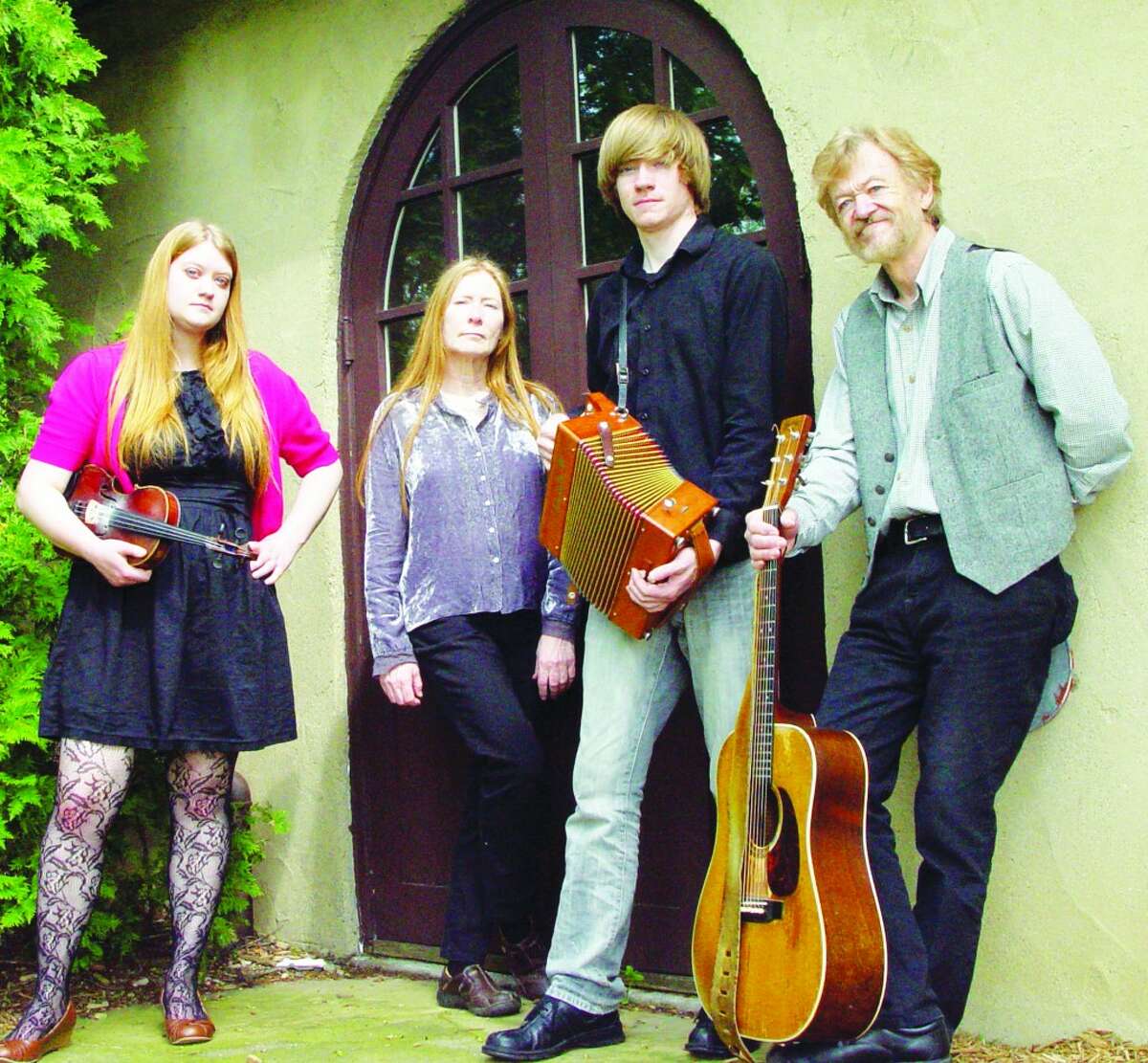 BRINGING IRELAND TO BENZIE COUNTY: Finvarra’s Wren will be performing at the Mills Community House in Benzonia on Saturday, March 2 at 7:30 p.m. A family quartet, they will perform a variety of reels, jigs and stories.