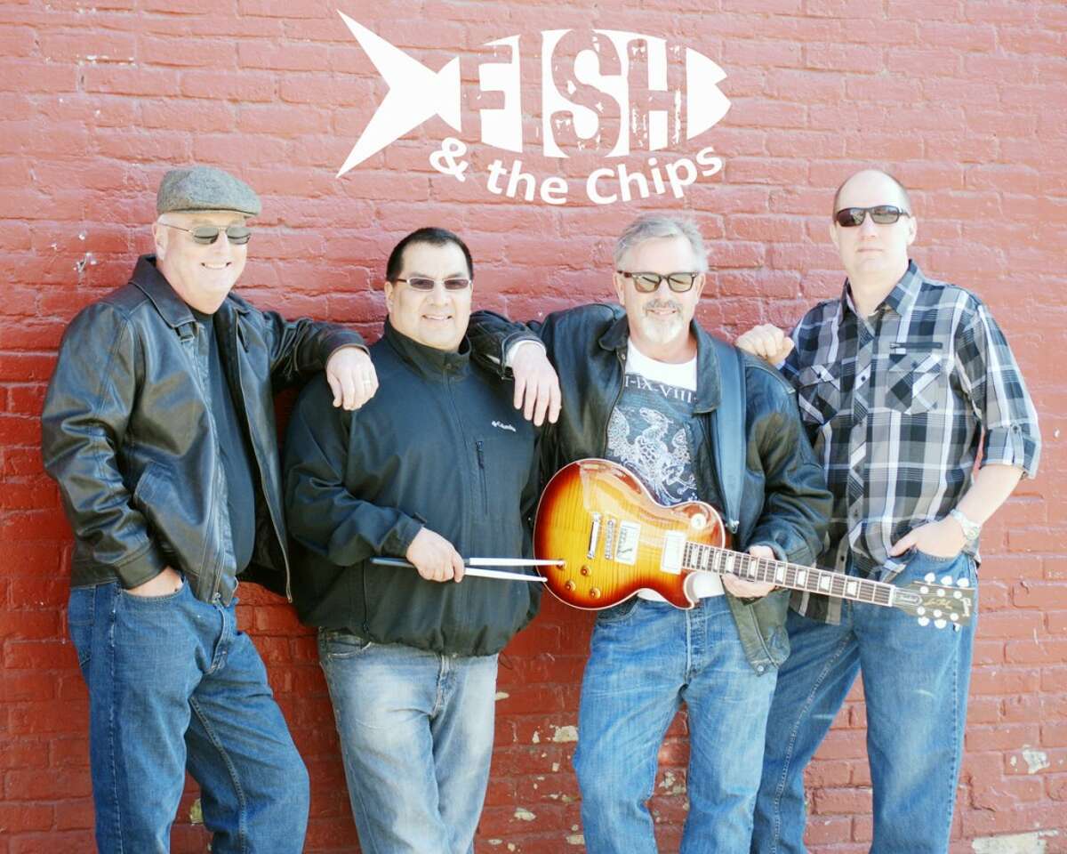 TALENT SHOW BAND: Traverse City-based band Fish and the Chips will be performing during the intermission at the Frankfort Rotary Club Revue Talent Show. The band has been playing primarily Rock and Blues from the 1970s to today. (Courtesy Photo)