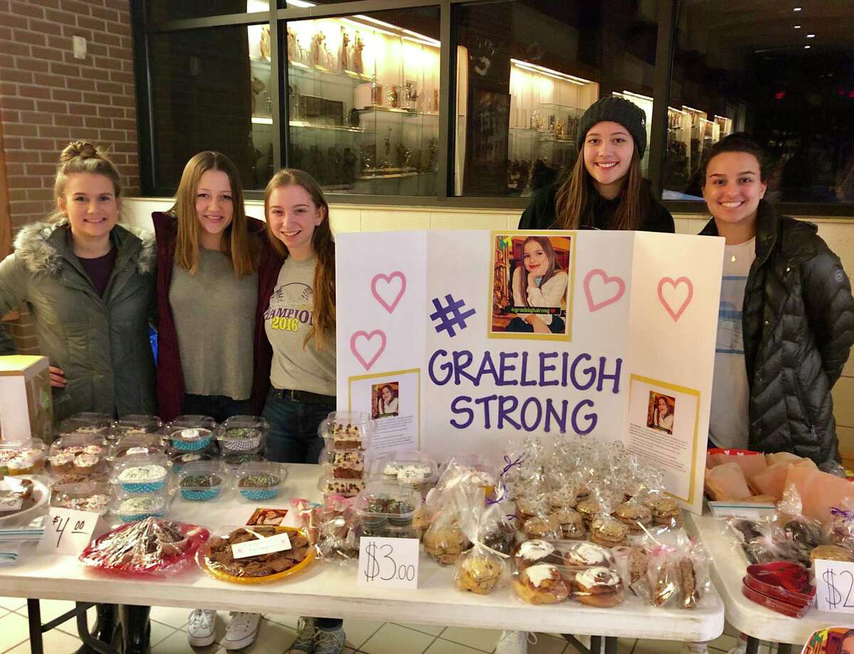 Frankfort NHS hold a bake sale to support an 11-year-old and her fight against cancer. (Courtesy photo)