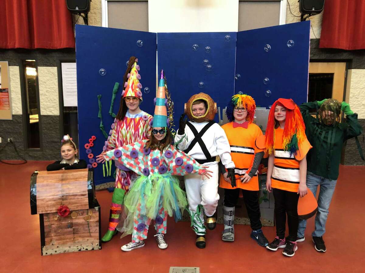 The Crystal Lake Odyssey of the Mind team competes at state finals. (Courtesy photo)