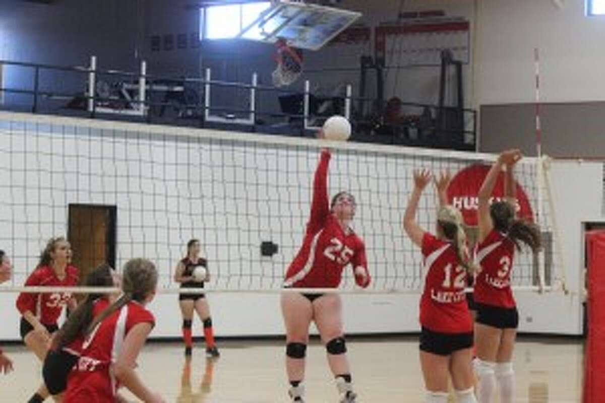 LEARN THE BASICS: Volleyball players from fourth grade through high school will be able to train and work on their skills at the Benzie Central Volleyball camp beginning on June 25. (Photos/Bryan Warrick)
