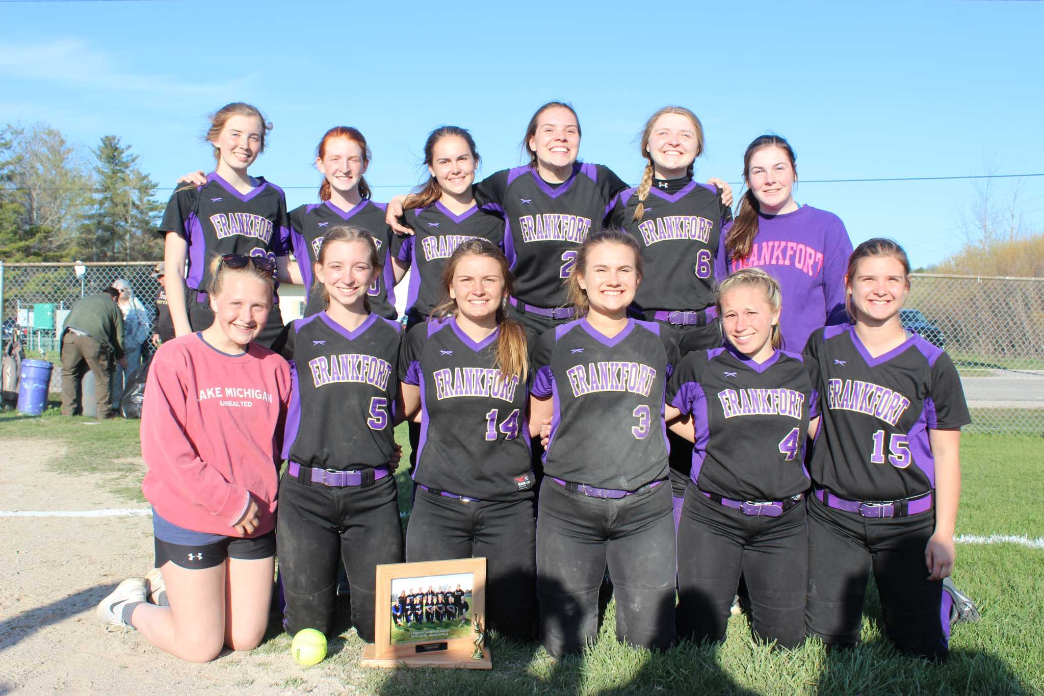 Frankfort softball takes home four allstate awards, academic state championship