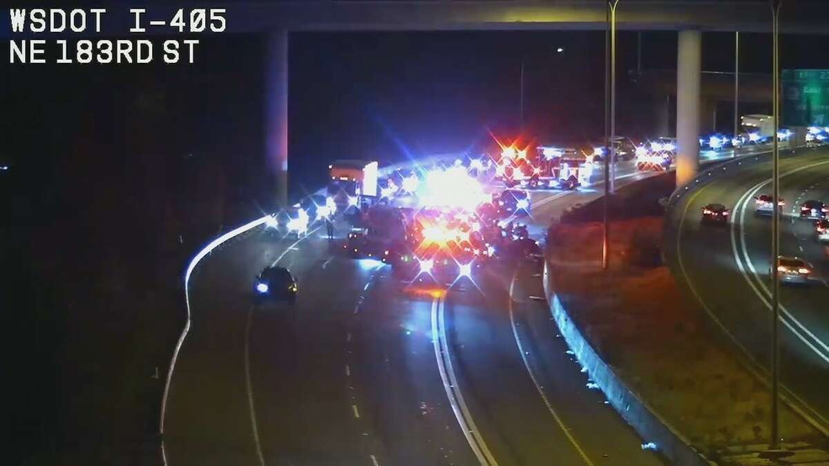 Woman killed in wrong-way crash on I-405 in Bothell