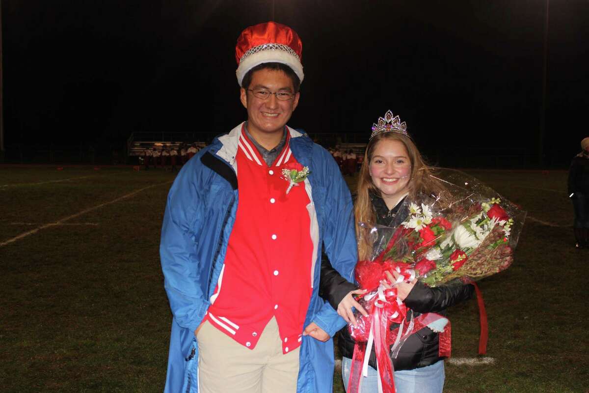Brandon Tinker and Nevi Smith are crowned 2018 homecoming king and queen.