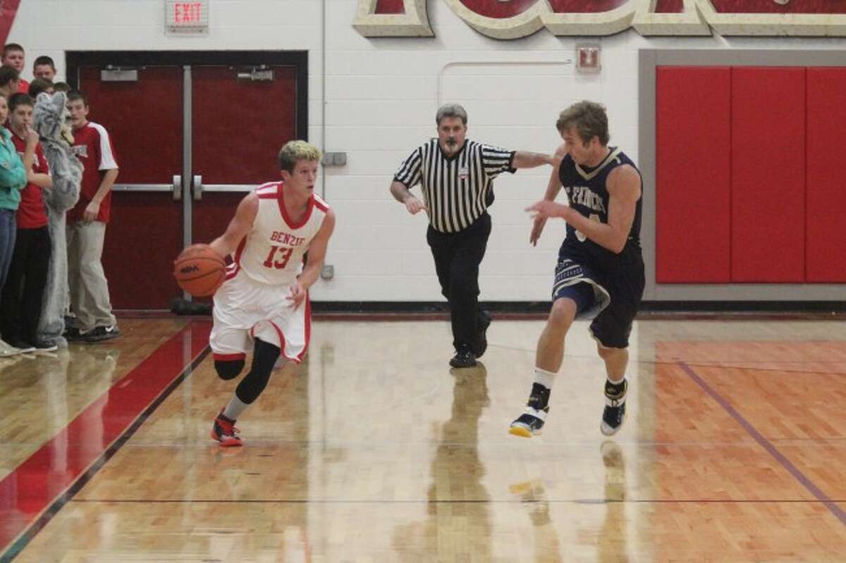 Benzie Central Boys Basketball Wins Opener