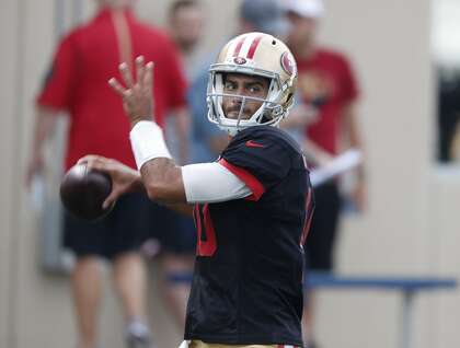 For 49ers Jimmy Garoppolo Different Results In A Different State Sfchronicle Com