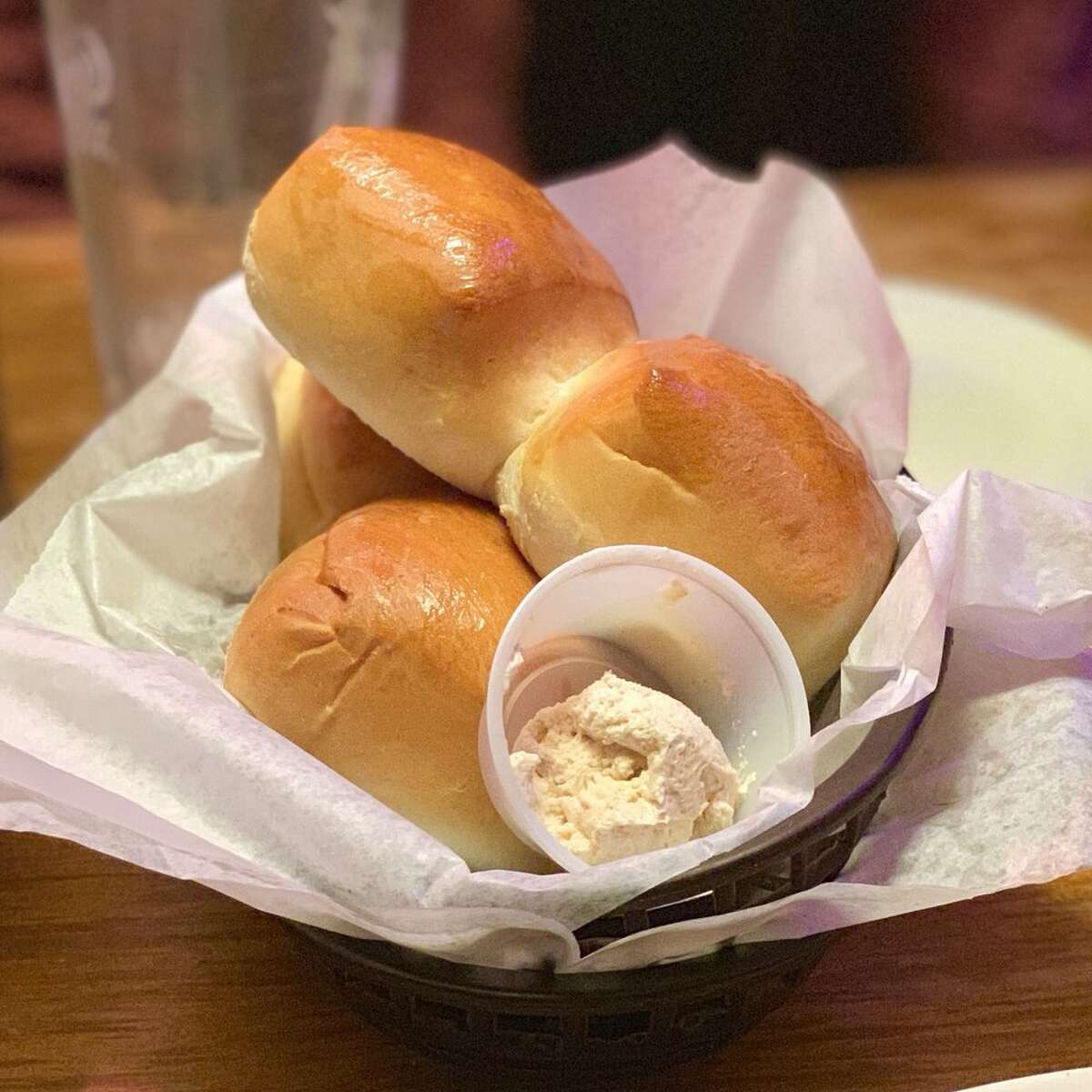 TEXAS ROADHOUSE: Paired with the Kentucky-based chain’s signature cinnamon butter, these sweet rolls might spoil your dinner if you eat too many (just save some room for free peanuts, too).