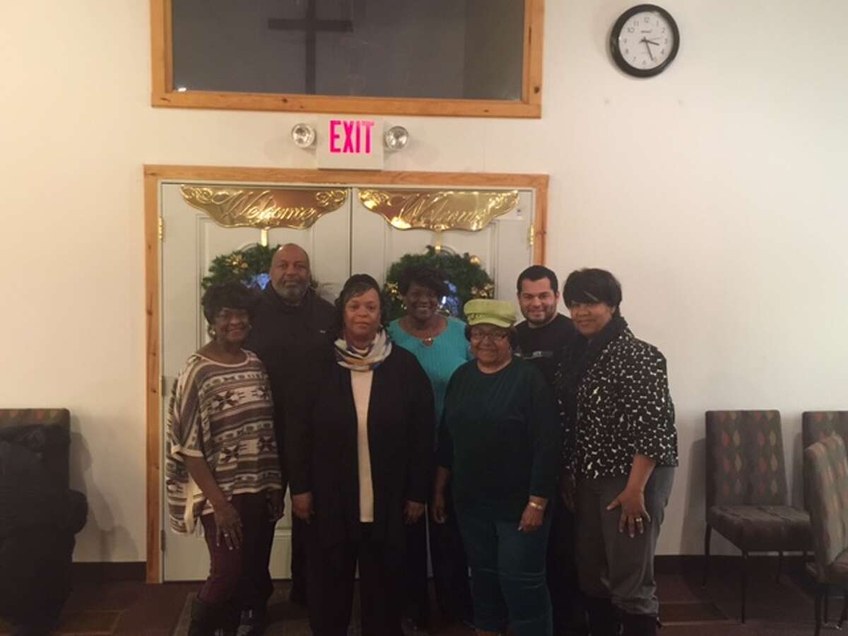 MARTIN LUTHER KING, JR. COMMITTEE: Committee members pictured left to right are: Venola Walton-Stanciel, Robert Watkins, Mary Ann Martin, Doresa Walton-Mack, Josephine Toliver, Duane Jake Roberts, Jr. and Pastor Denise Stuttles.