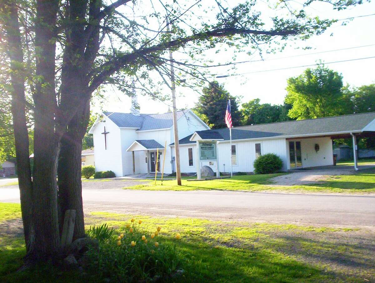CELEBRATING THE GOSPEL: The Fellowship Church of Luther will celebrate its 40th anniversary during the Luther Logging Days this week. Events — including food, games and fellowship — will take place on Saturday and Sunday. (Courtesy photo)