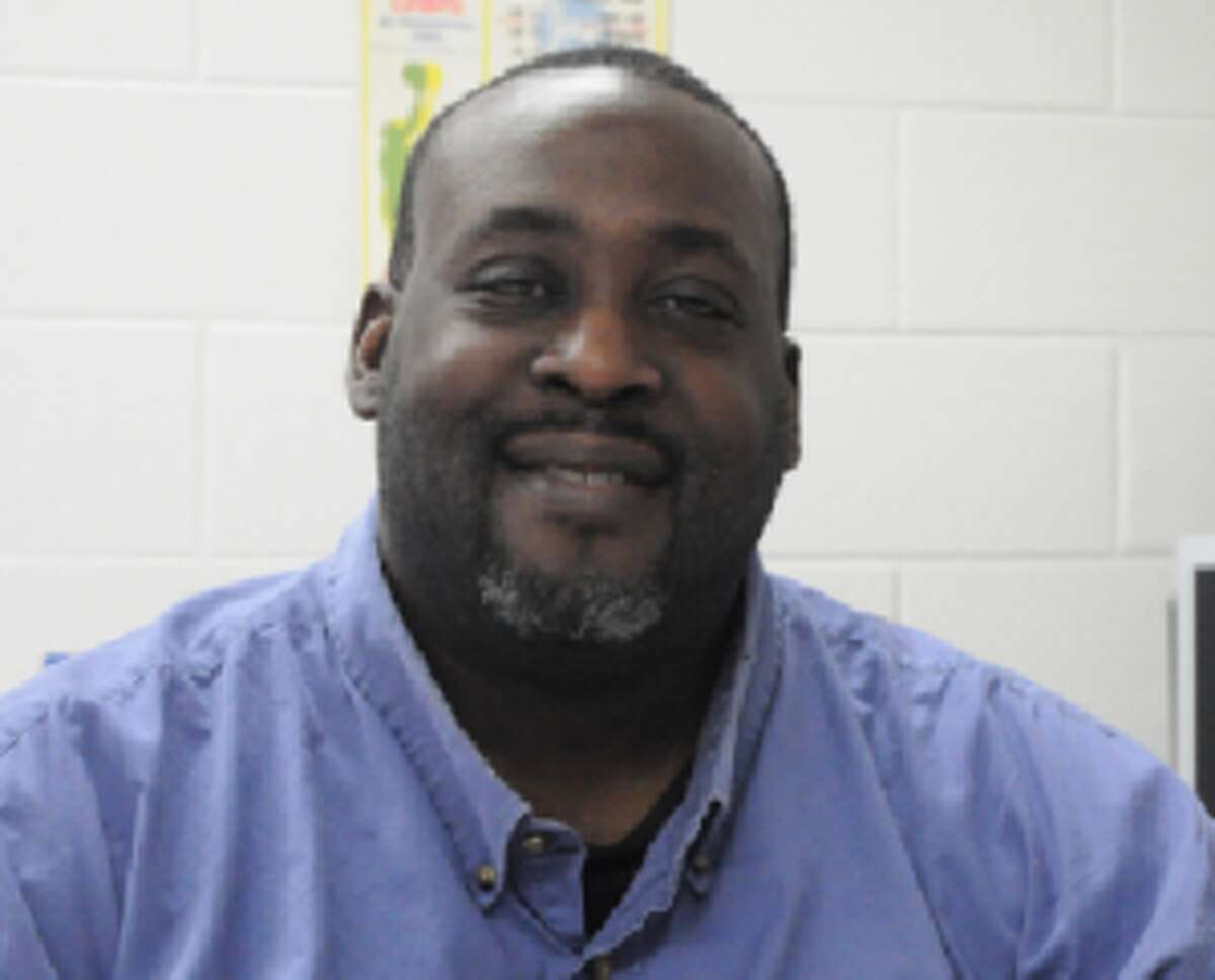 NEW IN TOWN: Calvin Patillo, 42, has been hired as Baldwin Community Schools’ new secondary principal. Patillo spent 17 years working in the Detroit Public School system, and hopes to continue BCS’ commitment of growing a college going culture. (Star photo/Kyle Leppek)