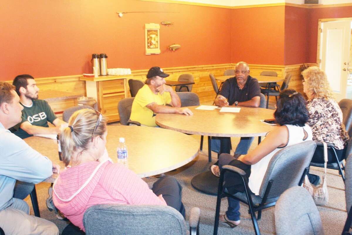 Baseball: Lake County 4-H Little League board members had a meeting Tuesday with community members to discuss the future of baseball in the area. (Star photo/John Raffel)